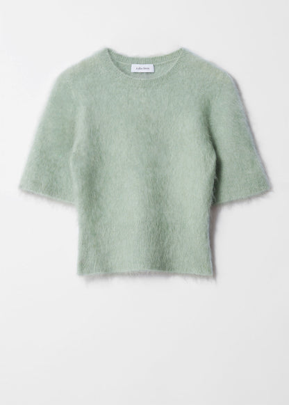 Brushed-Knit T-Shirt