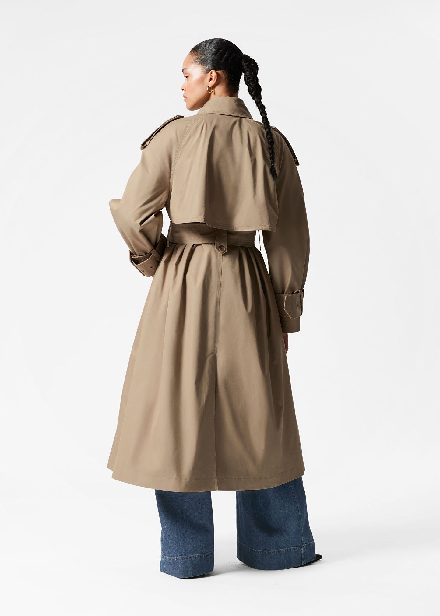 Belted Maxi Trenchcoat