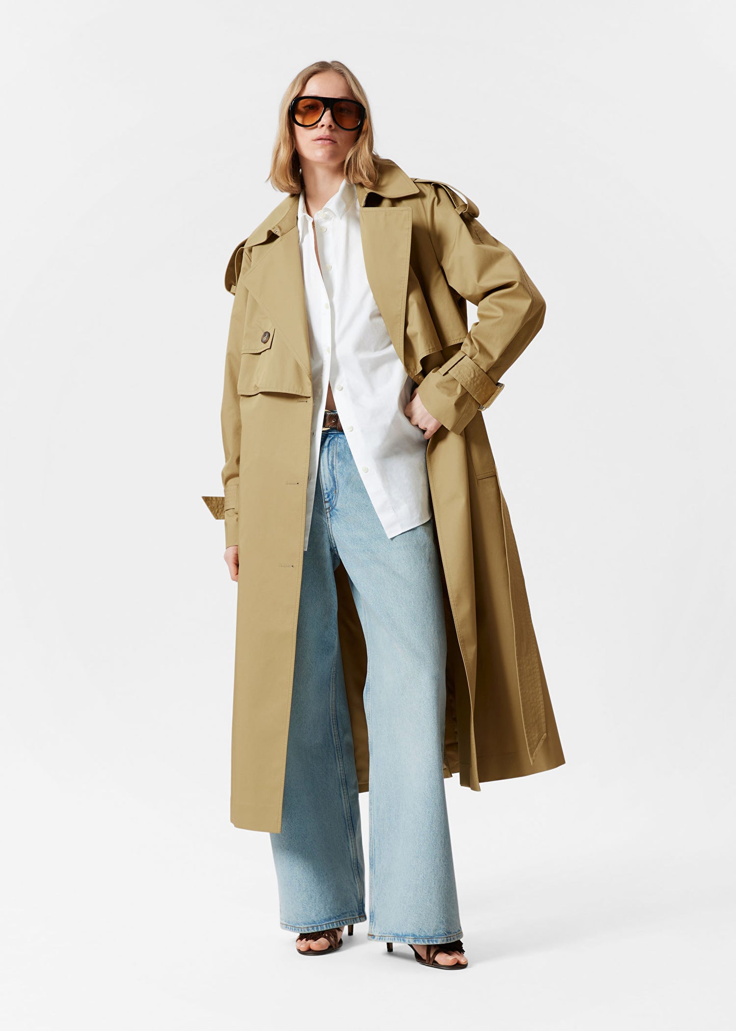 Belted Trench Coat