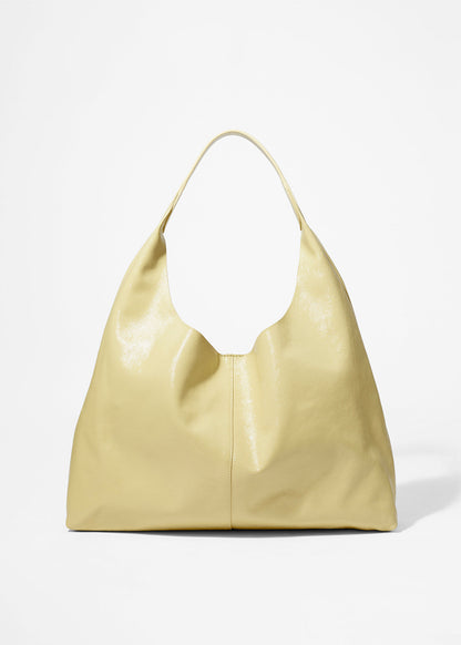 Patent-Leather Tote