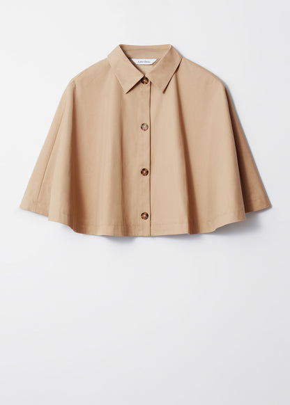 Cropped Trench Cape