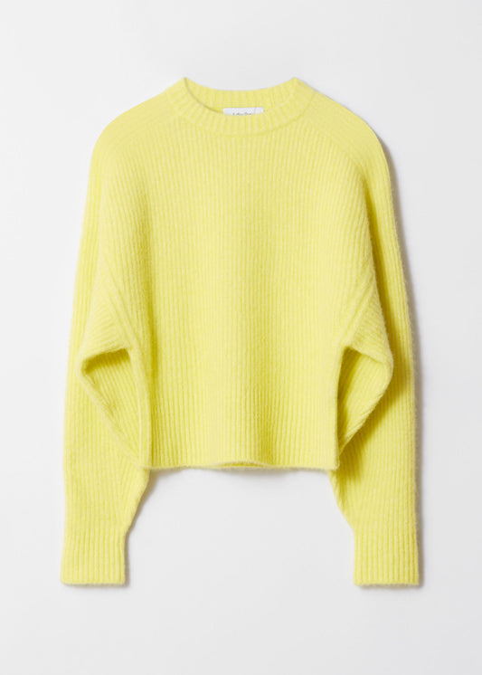 Ribbed-Knit Mock-Neck Jumper