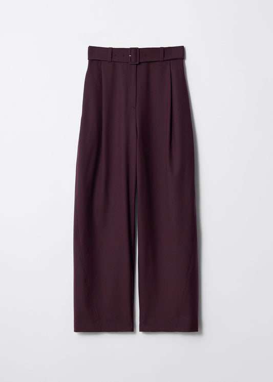 Tailored Barrel-Leg Trousers