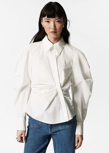 Asymmetrical Cotton Shirt