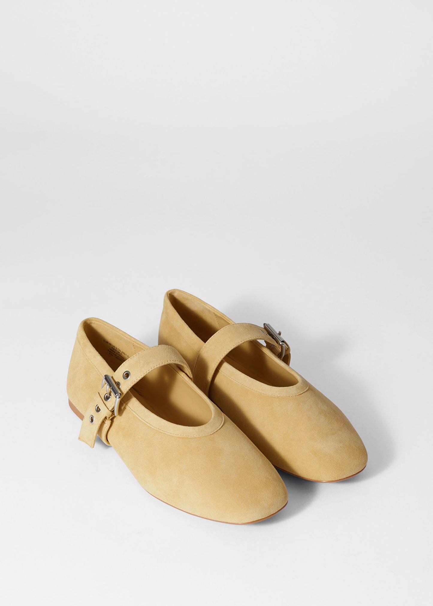 Suede Ballet Flats