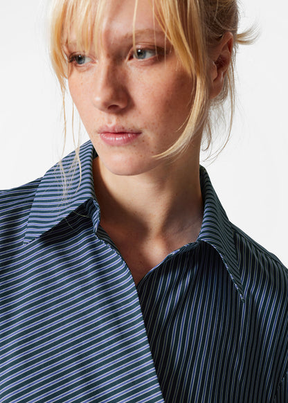 Wrap Shirt Mini Dress