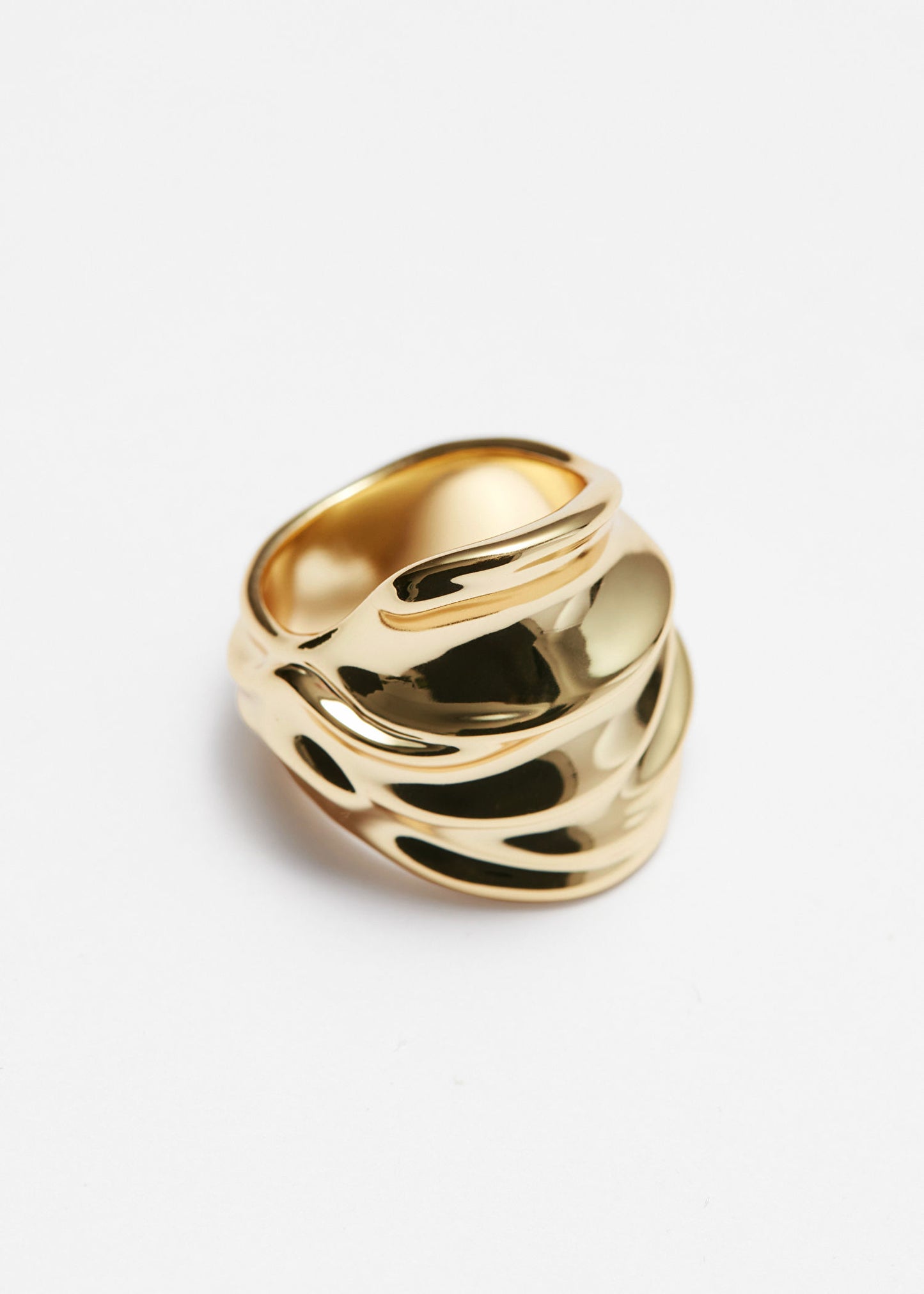 Wavy Sculptural Ring