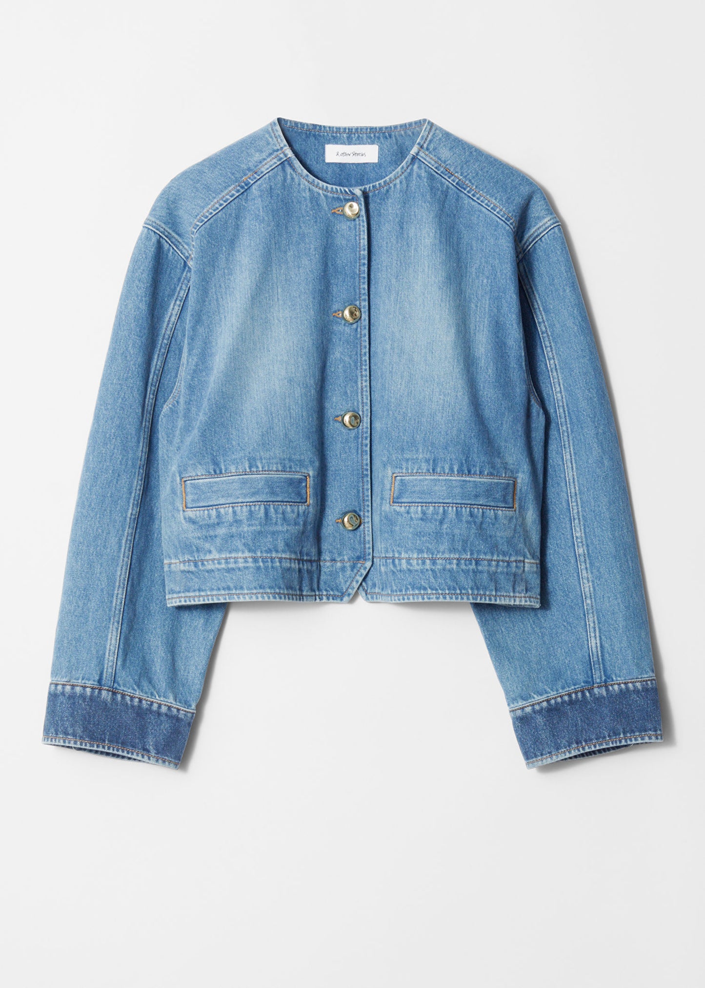 Cropped Denim Jacket