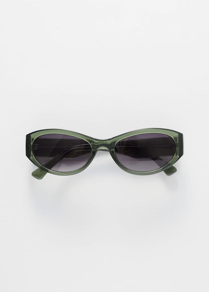 Oval Cat-Eye Sunglasses