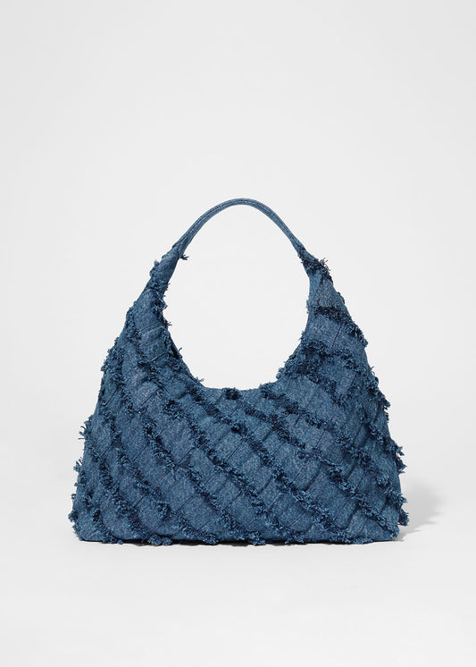 Braided Canvas Tote Bag