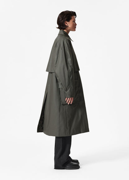 Patch-Pocket Cotton Coat