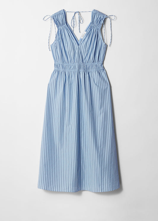 Tie-Detailed Midi Dress