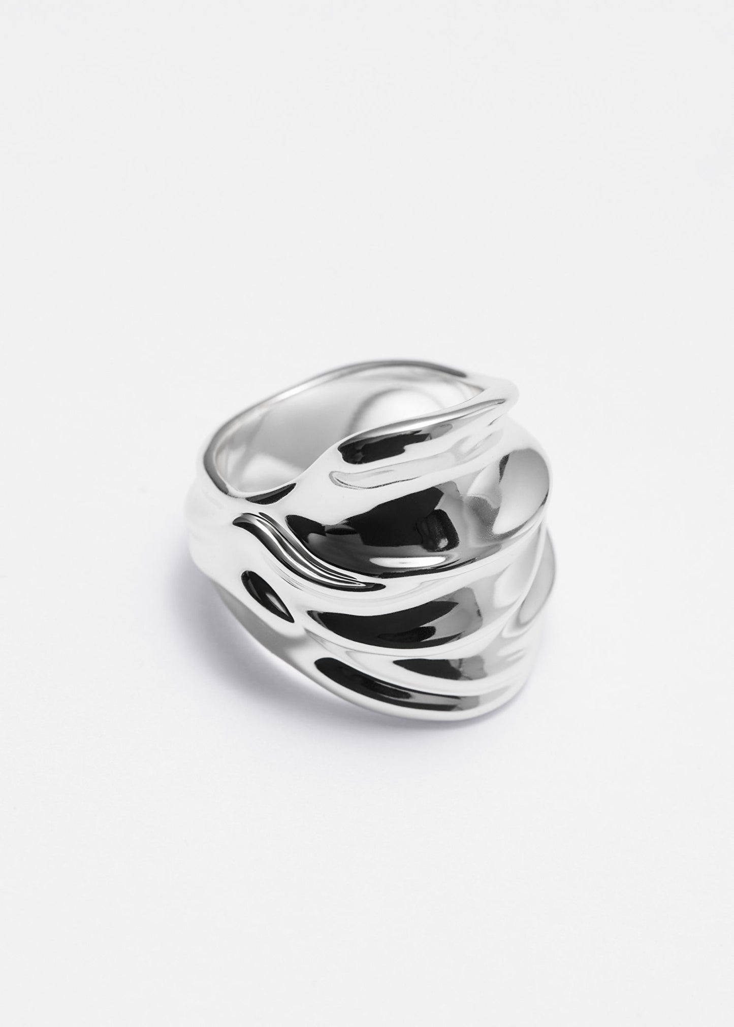 Wavy Sculptural Ring