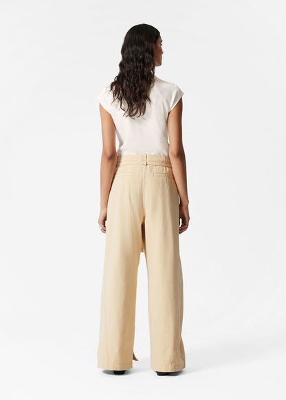 Buckle-Belt Trousers