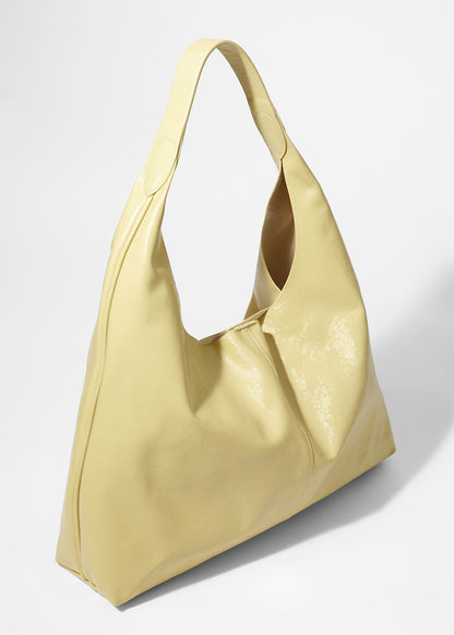 Patent-Leather Tote