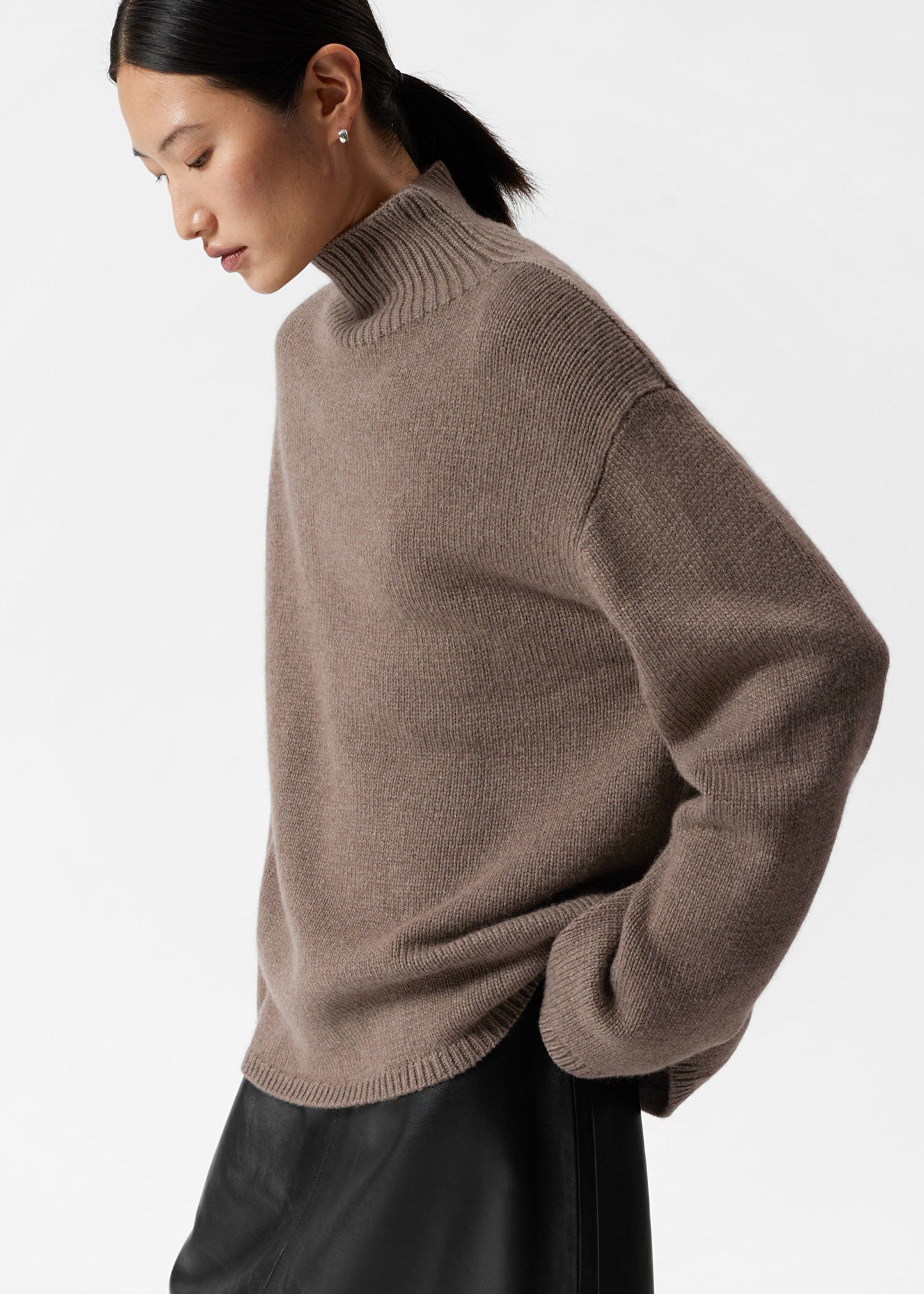 Wool-Blend Turtleneck Jumper