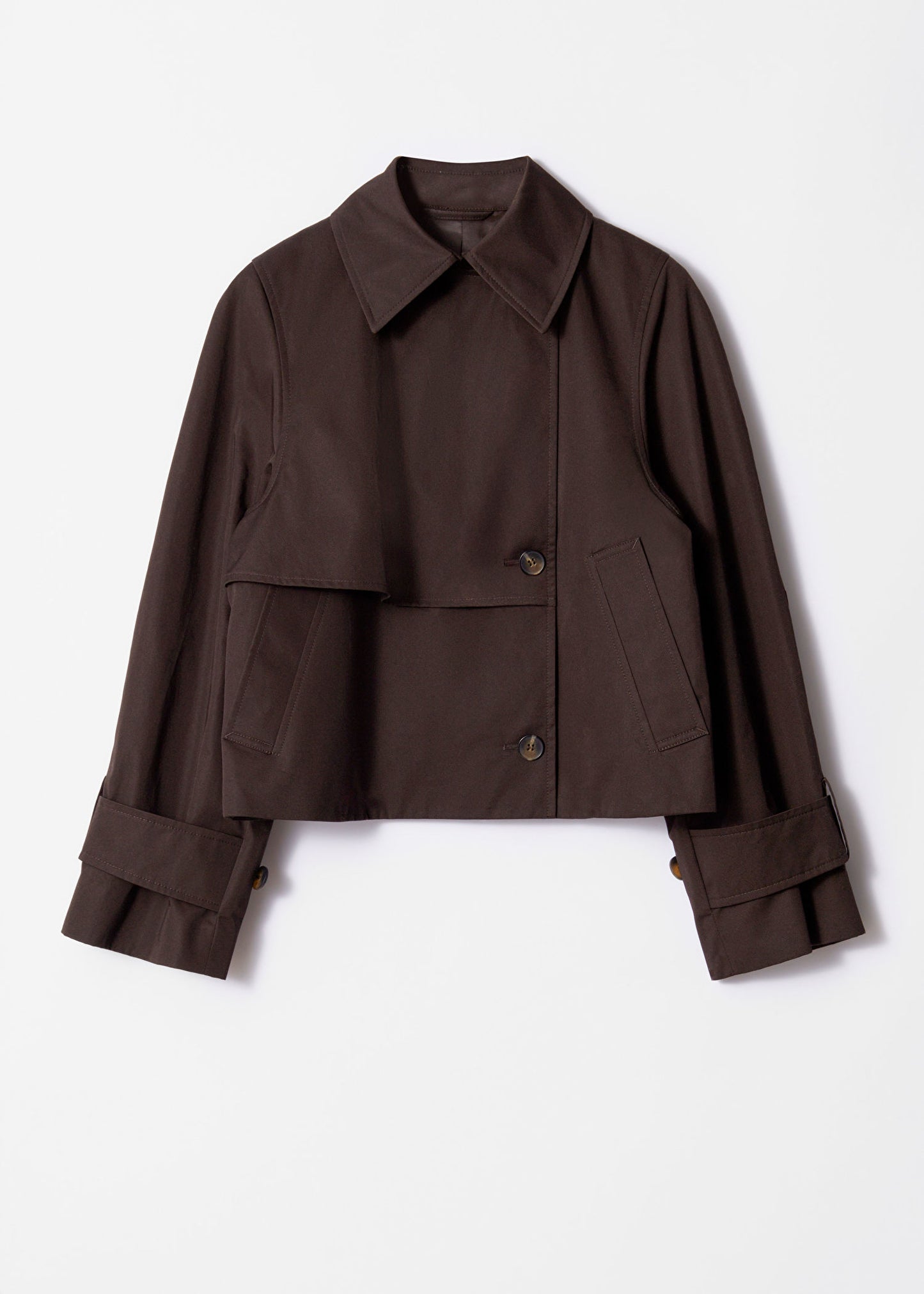 Short Trench Coat Jacket