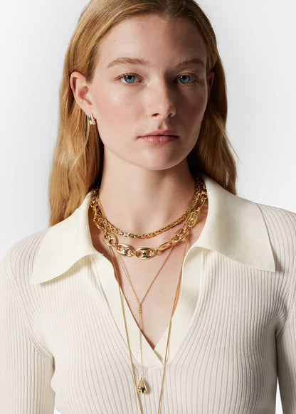 Ribbed Polo Top