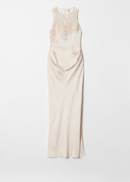 Embroidered Maxi Dress