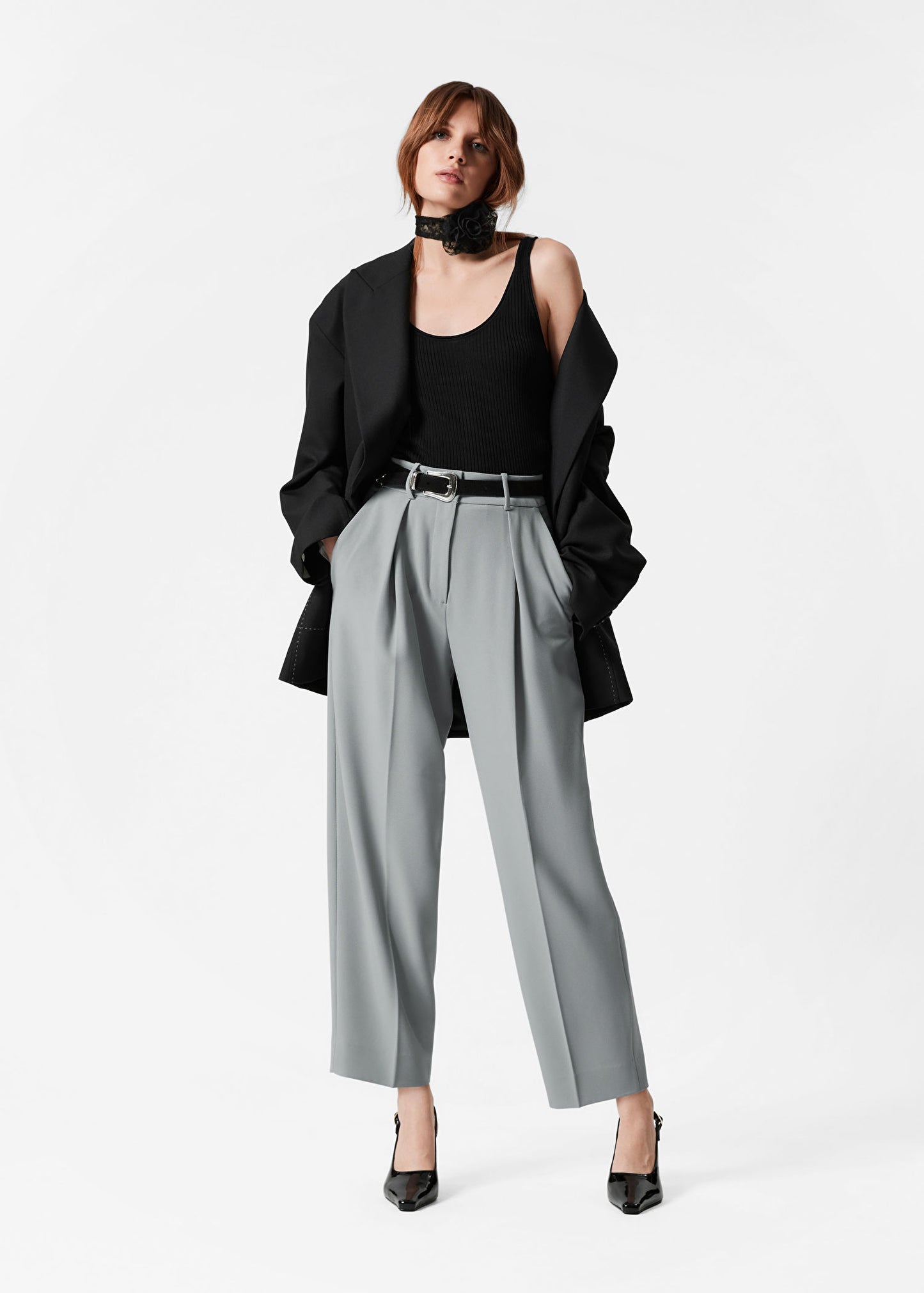 Tailored Tapered Trousers