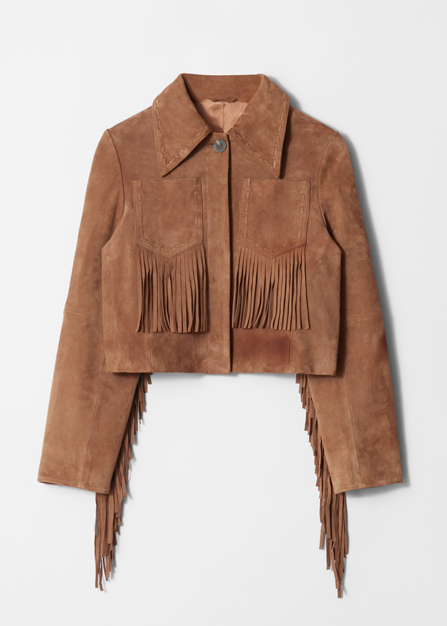 Fringe Suede Jacket