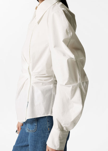 Asymmetrical Cotton Shirt