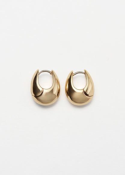 Oval Bell Hoops