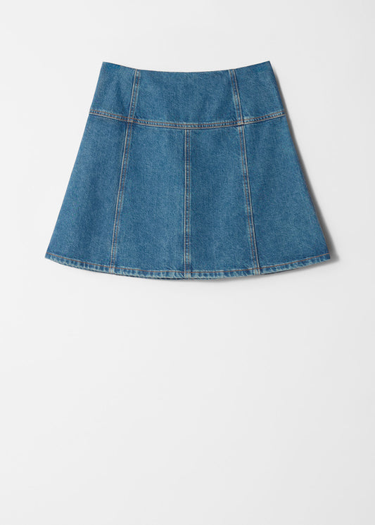 Denim Mini Skirt