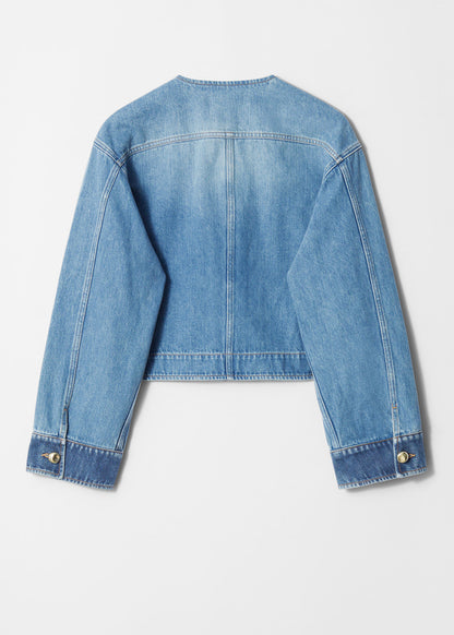 Cropped Denim Jacket