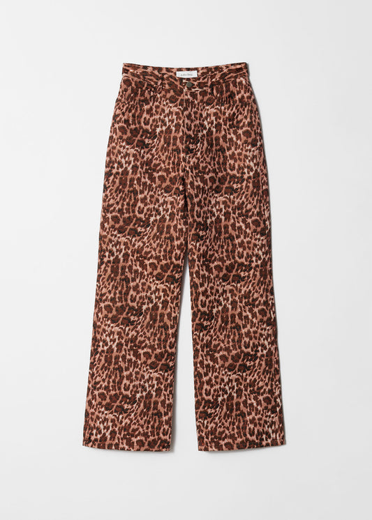 Leopard Print Trousers