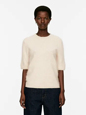 Knitted Wool T-Shirt Top