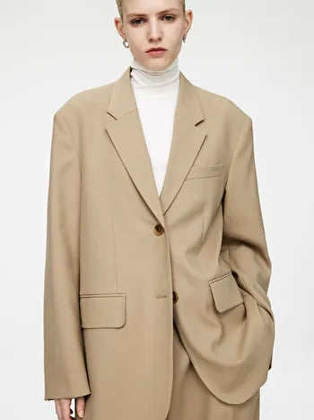 Oversized Wool Blazer