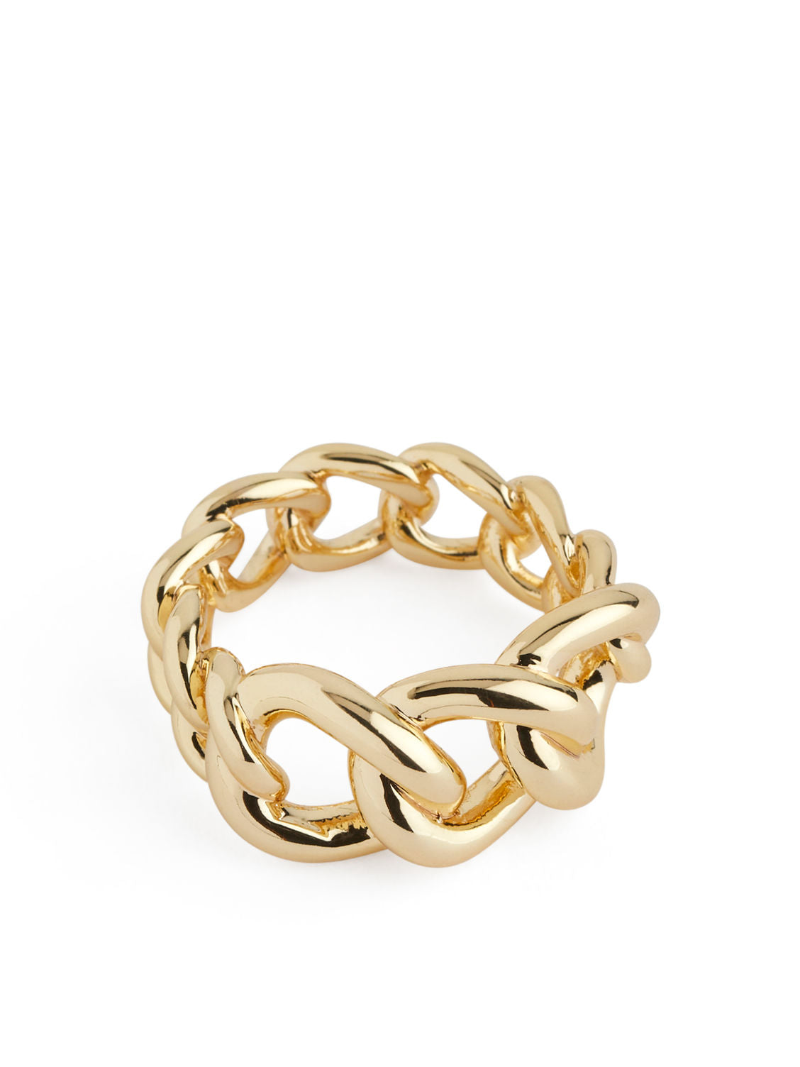 Gold-Plated Chain Ring