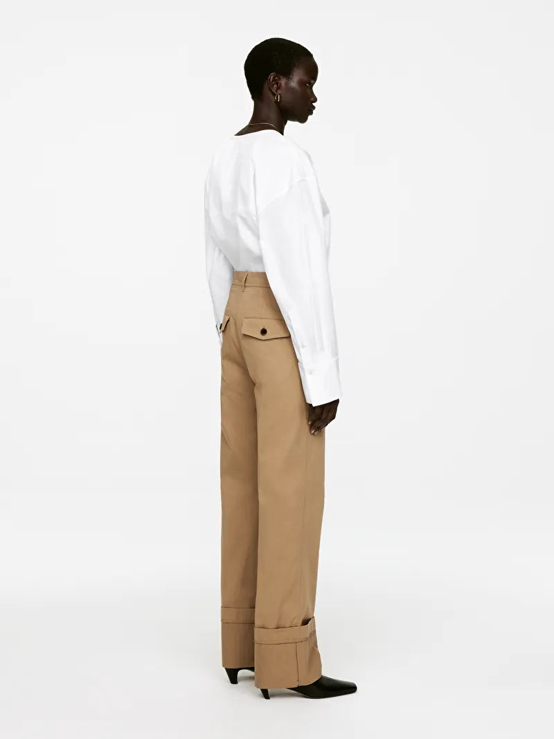 Fold-Up Chino Trousers