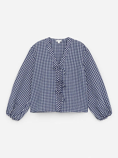 Seersucker Blouse