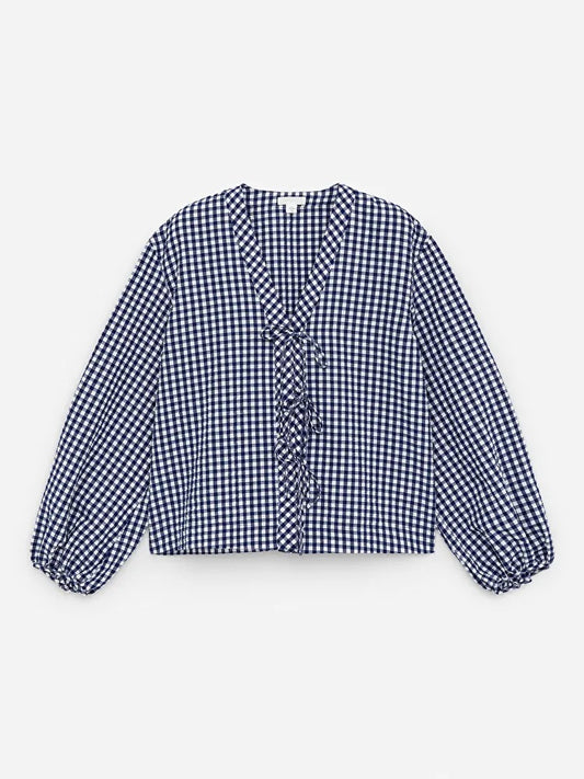 Seersucker Blouse