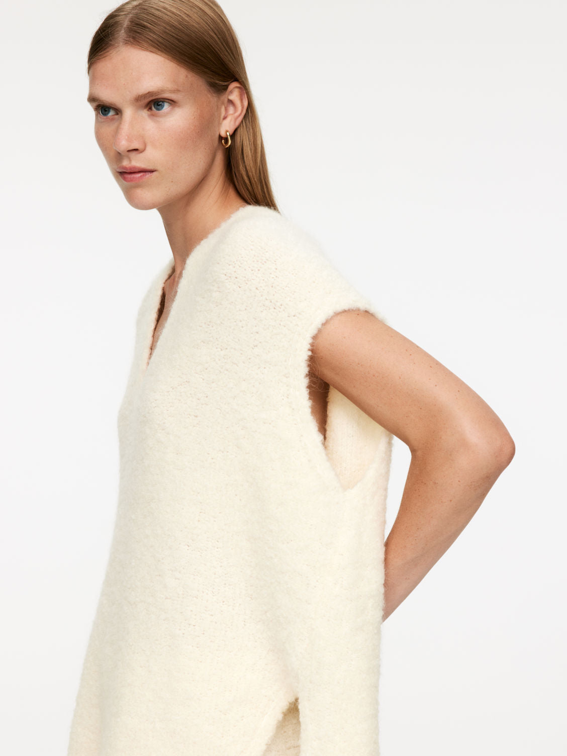 Reverse-Knit Vest