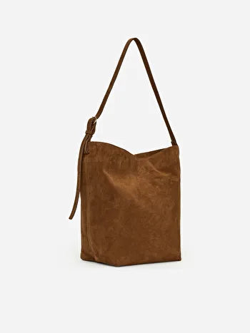 Suede Tote Bag