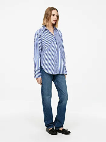 Relaxed-Fit Poplin Shirt