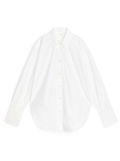 Relaxed-Fit Poplin Shirt