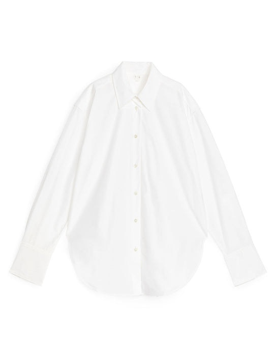 Relaxed-Fit Poplin Shirt