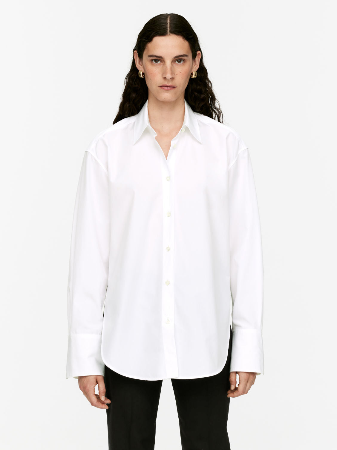 Relaxed-Fit Poplin Shirt