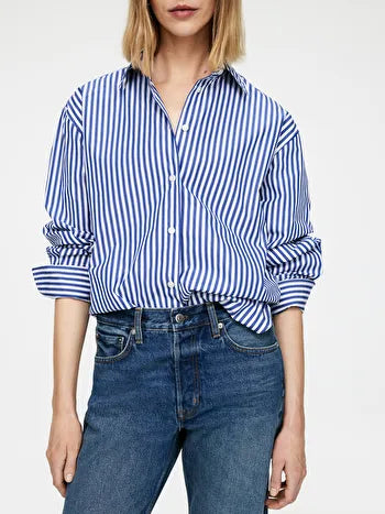 Relaxed-Fit Poplin Shirt