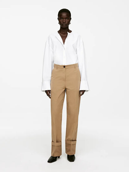 Fold-Up Chino Trousers