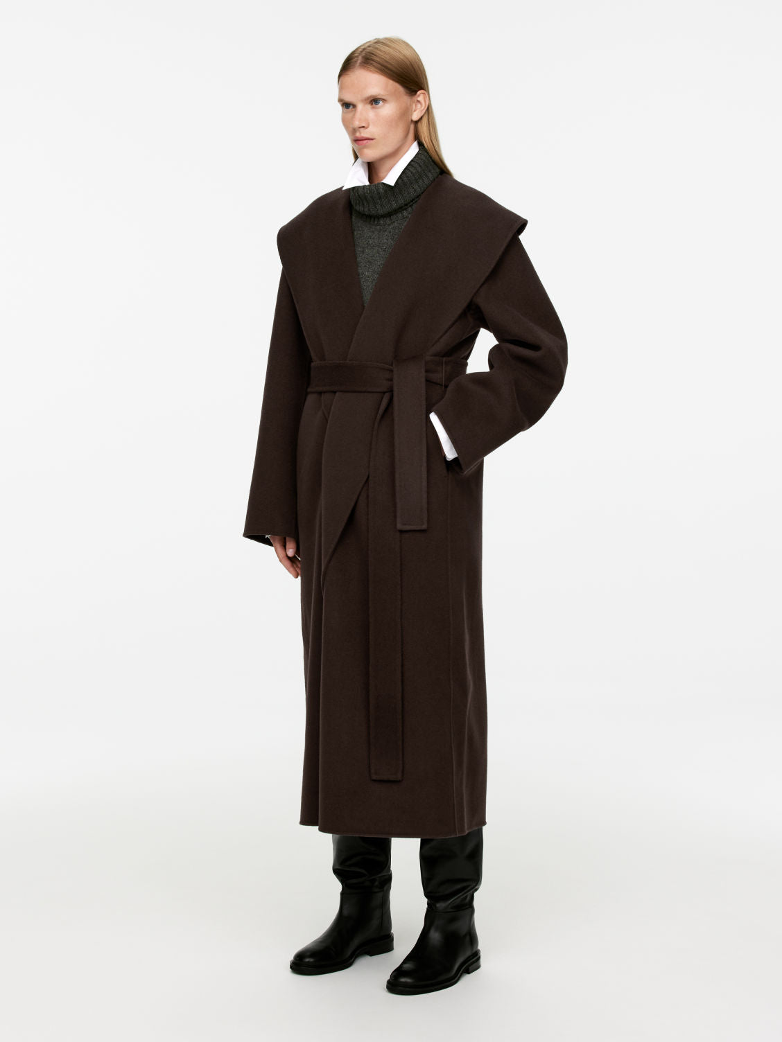 Shawl-Collar Coat