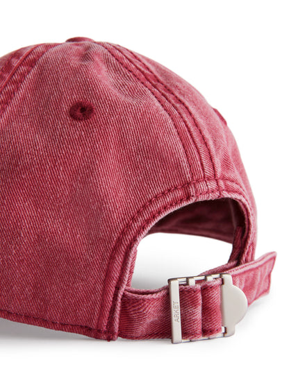 Washed cotton cap