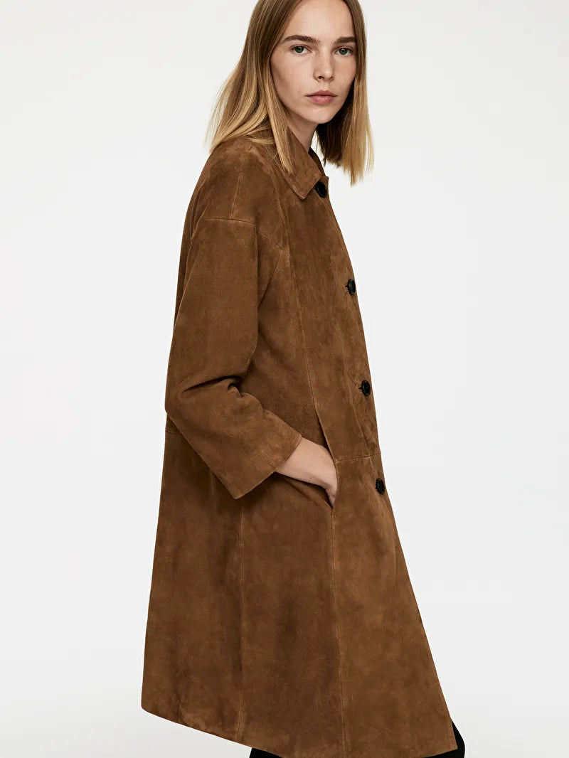 Suede Coat