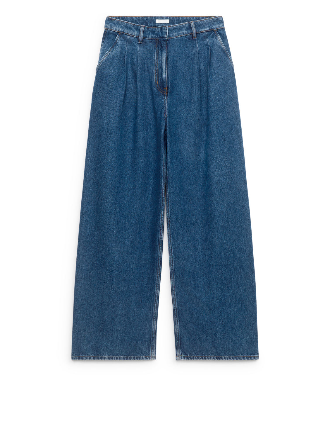 Wide Denim Trousers