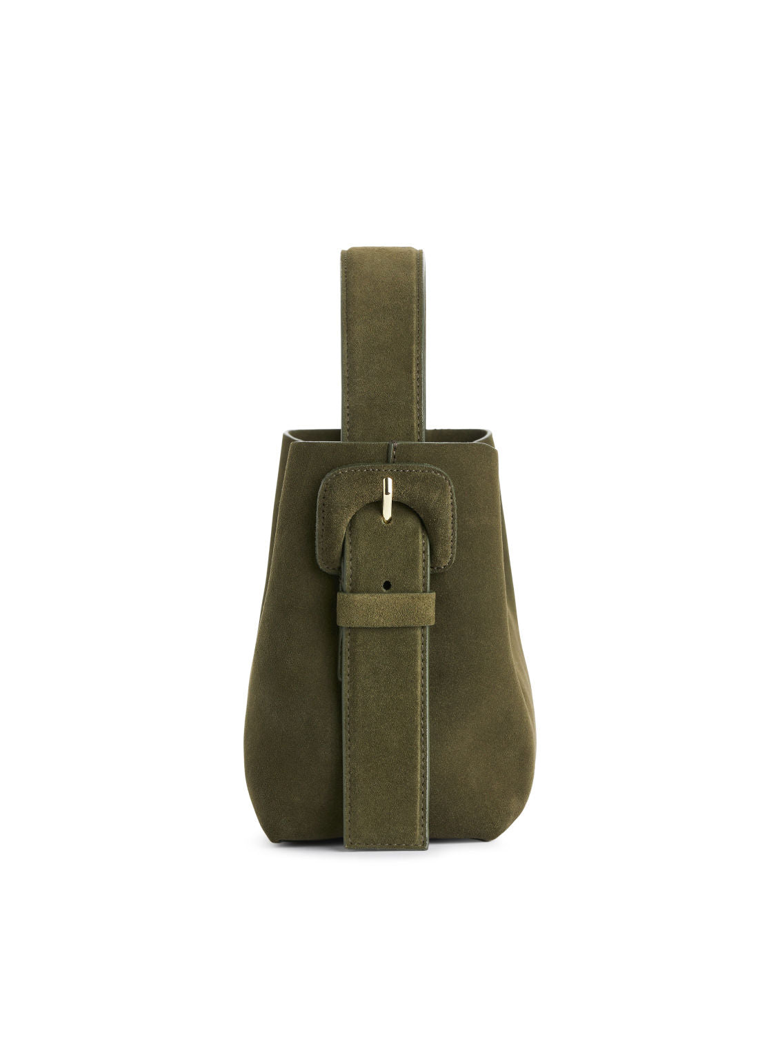 Suede Crossbody Bag