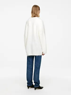 Mohair-Wool Blend Jumper